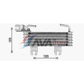 Radiateur d'huile AVA QUALITY COOLING HY3500 Radiateur d'huile AVA QUALITY COOLING HY3500