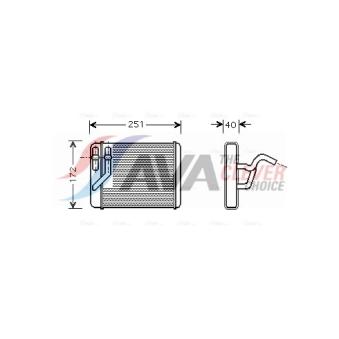 Système de chauffage AVA QUALITY COOLING HY6120