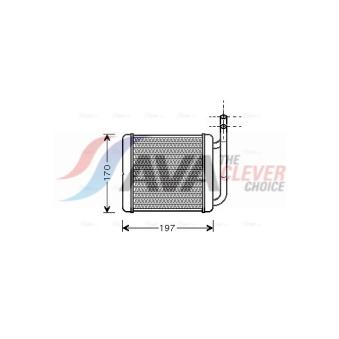 Système de chauffage AVA QUALITY COOLING HY6136