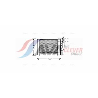 Système de chauffage AVA QUALITY COOLING HY6158