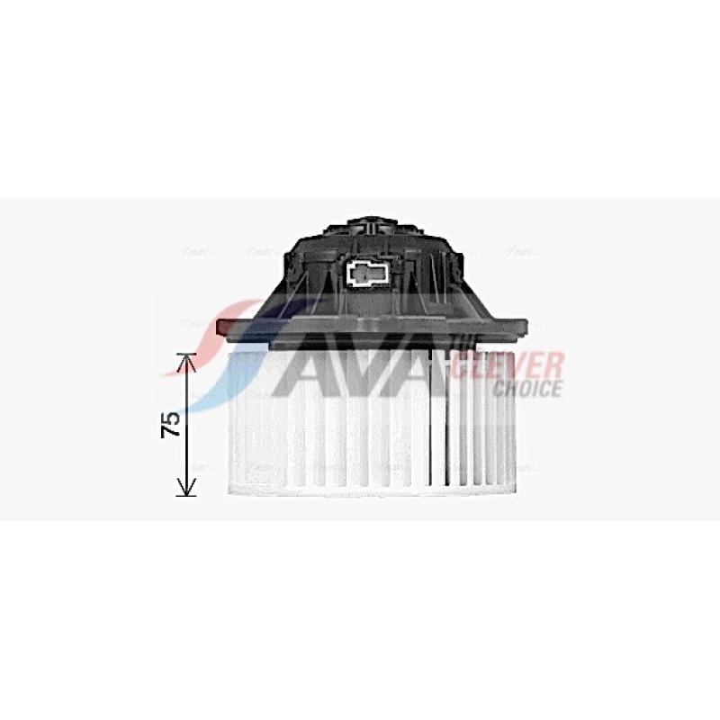 Moteur électrique, pulseur d'air habitacle AVA QUALITY COOLING HY8476 - Visuel 2