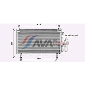 Condenseur, climatisation AVA QUALITY COOLING IS5031D