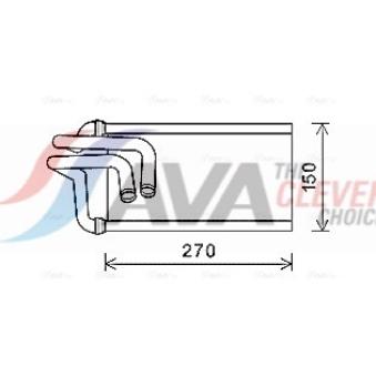 Système de chauffage AVA QUALITY COOLING JE6070