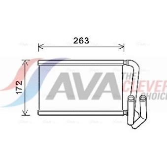 Système de chauffage AVA QUALITY COOLING KA6169