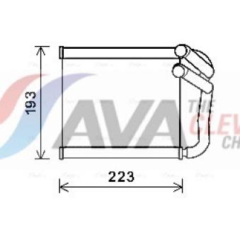 Système de chauffage AVA QUALITY COOLING KA6270