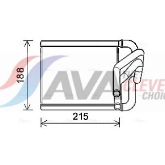 Système de chauffage AVA QUALITY COOLING KA6273
