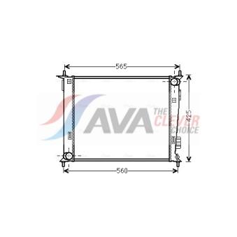 Radiateur, refroidissement du moteur AVA QUALITY COOLING KAA2143