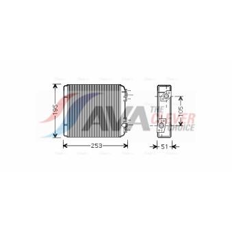 Système de chauffage AVA QUALITY COOLING LA6020