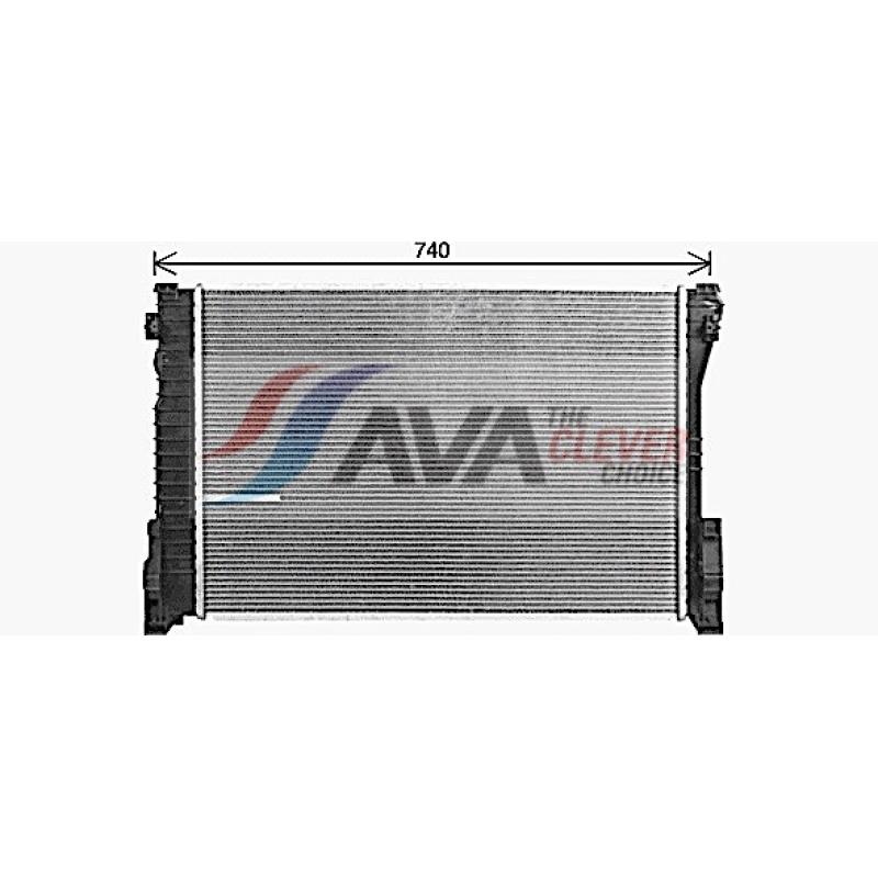 Radiateur, refroidissement du moteur AVA QUALITY COOLING MS2729 - Visuel 1