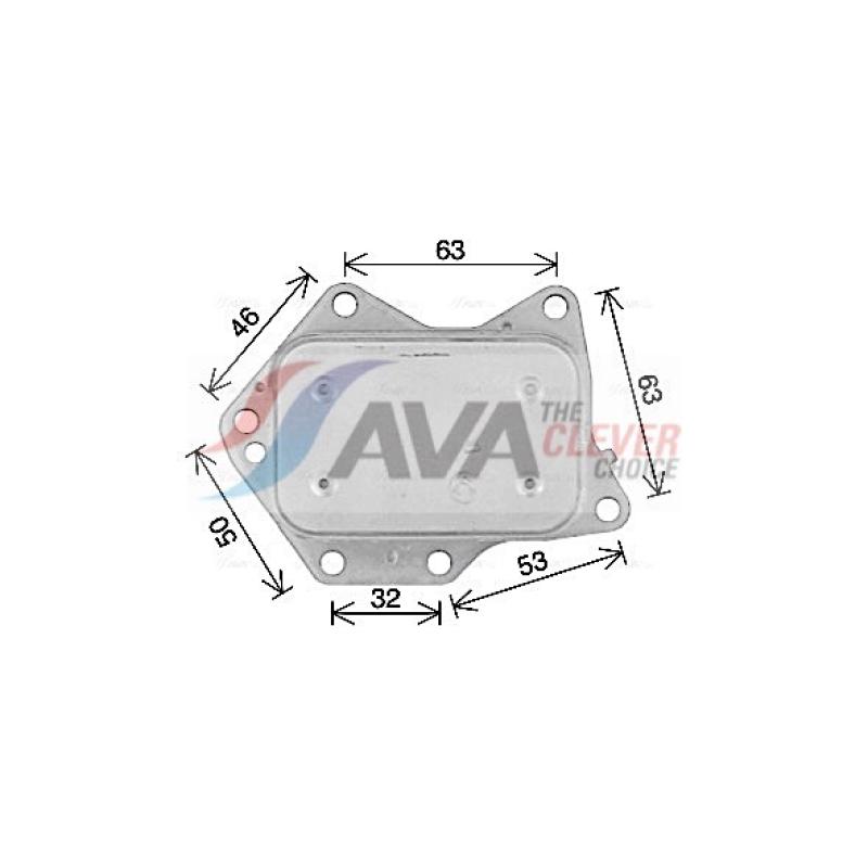 Radiateur d'huile AVA QUALITY COOLING MS3744 - Visuel 1