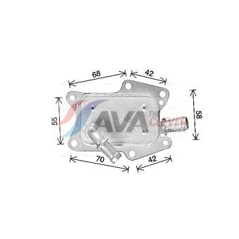 Radiateur d'huile AVA QUALITY COOLING MS3750