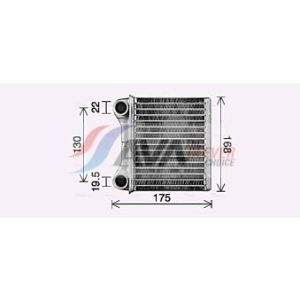 Système de chauffage AVA QUALITY COOLING MS6762