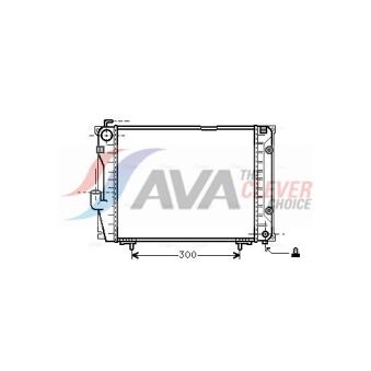Radiateur, refroidissement du moteur AVA QUALITY COOLING MSA2069