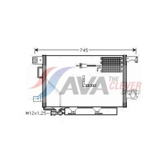 Condenseur, climatisation AVA QUALITY COOLING MSA5361D