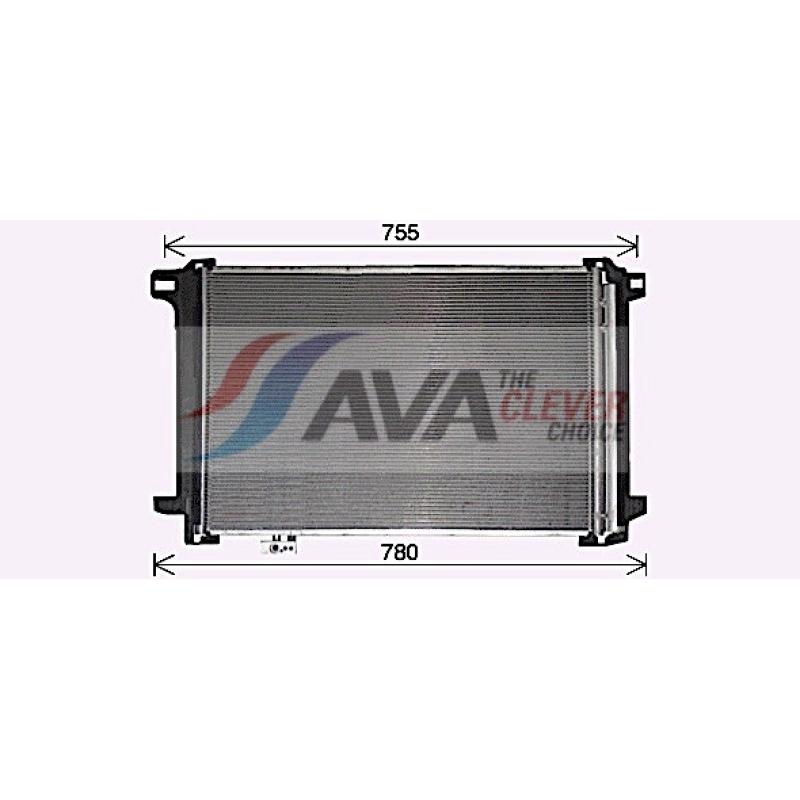 Condenseur, climatisation AVA QUALITY COOLING MSA5450D - Visuel 2