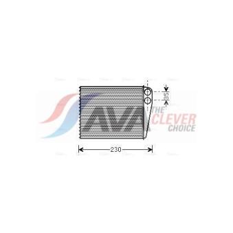 Système de chauffage AVA QUALITY COOLING OEM A1698300661