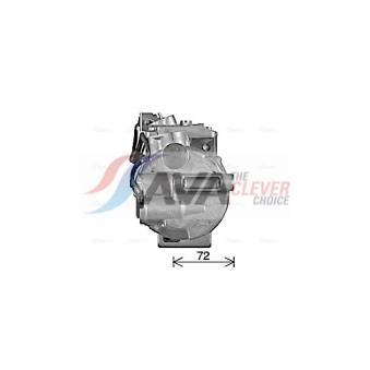Compresseur, climatisation AVA QUALITY COOLING OEM 0022303211