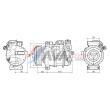 AVA QUALITY COOLING MSAK786 - Compresseur, climatisation