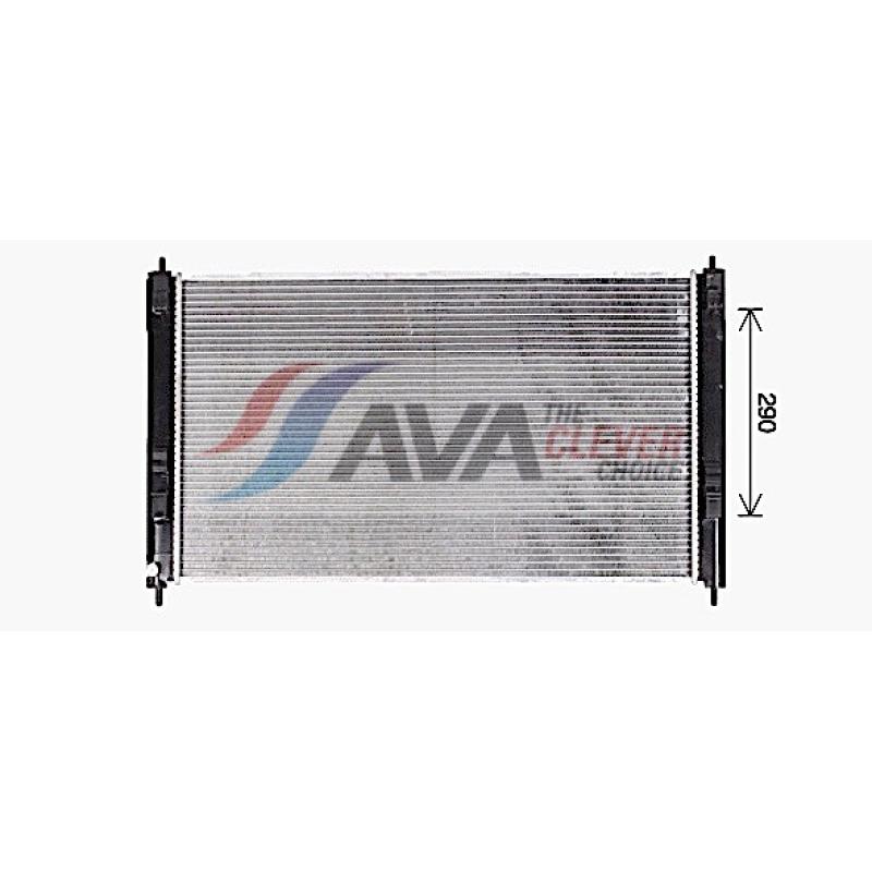 Radiateur, refroidissement du moteur AVA QUALITY COOLING MT2274 - Visuel 1