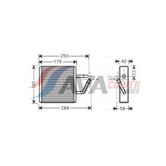 Système de chauffage AVA QUALITY COOLING MZ6194