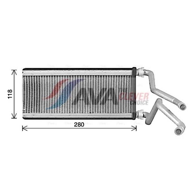 Système de chauffage AVA QUALITY COOLING MZ6298 - Visuel 1