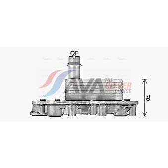 Boîtier, filtre à huile AVA QUALITY COOLING OL3742H