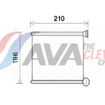 Moteur électrique, pulseur d'air habitacle AVA QUALITY COOLING OL8651