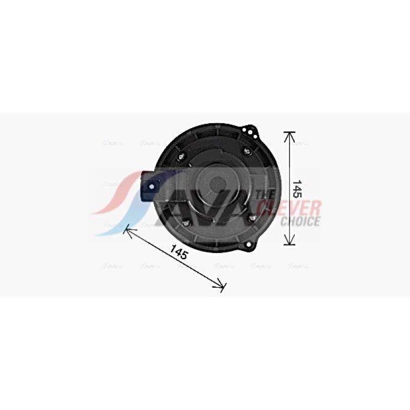 Moteur électrique, pulseur d'air habitacle AVA QUALITY COOLING OL8728 - Visuel 2