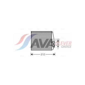 Système de chauffage AVA QUALITY COOLING OLA6354
