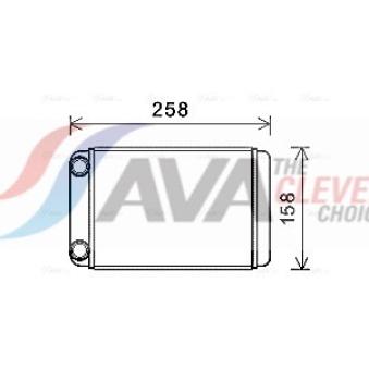 Système de chauffage AVA QUALITY COOLING OLA6677