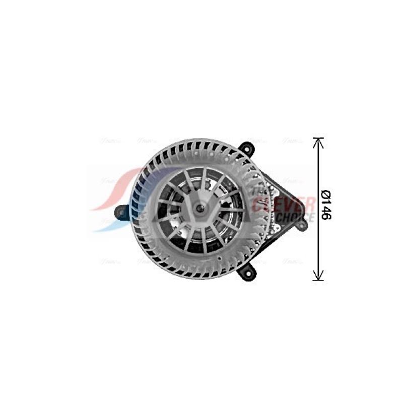 Moteur électrique, pulseur d'air habitacle AVA QUALITY COOLING PE8420 - Visuel 2
