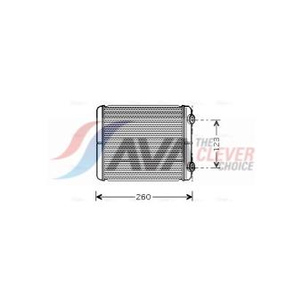Système de chauffage AVA QUALITY COOLING RT6344