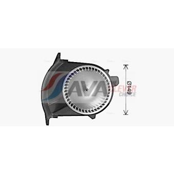 Moteur électrique, pulseur d'air habitacle AVA QUALITY COOLING RT8655