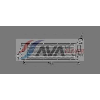 Intercooler, échangeur AVA QUALITY COOLING OEM 8200700172 Intercooler, échangeur AVA QUALITY COOLING OEM 8200700172