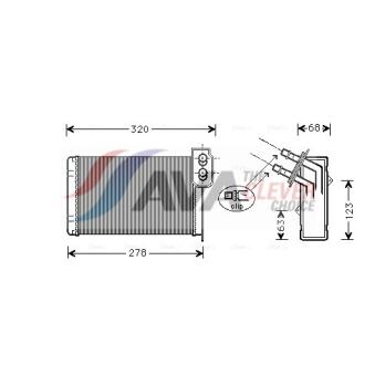 Système de chauffage AVA QUALITY COOLING RTA6099