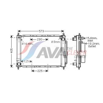 Module de refroidissement AVA QUALITY COOLING RTM500