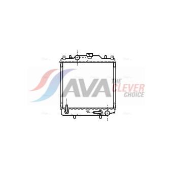Radiateur, refroidissement du moteur AVA QUALITY COOLING OEM 1770064D10 Radiateur, refroidissement du moteur AVA QUALITY COOLING OEM 1770064D10