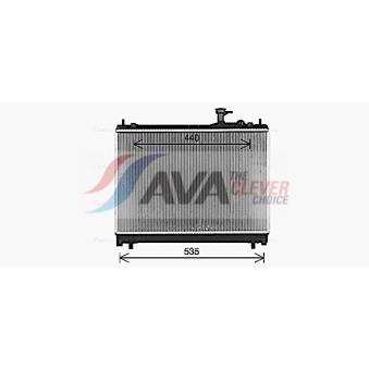 Radiateur, refroidissement du moteur AVA QUALITY COOLING SZ2161