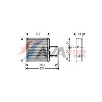 Système de chauffage AVA QUALITY COOLING SZ6080