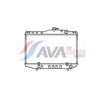 Radiateur, refroidissement du moteur AVA QUALITY COOLING TO2036