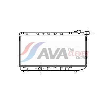 Radiateur, refroidissement du moteur AVA QUALITY COOLING OEM 1640016140