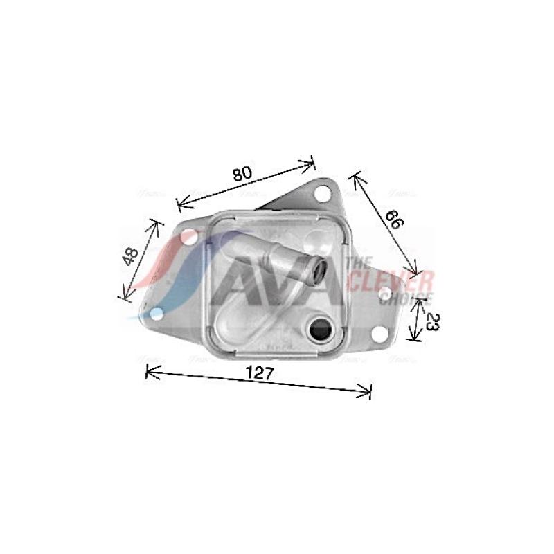 Radiateur d'huile AVA QUALITY COOLING TO3769 - Visuel 1