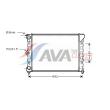 AVA QUALITY COOLING VN2011 - Radiateur, refroidissement du moteur