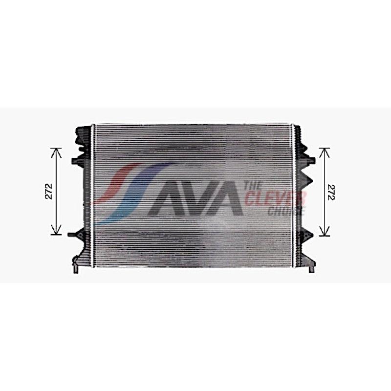 Radiateur, refroidissement du moteur AVA QUALITY COOLING VN2415 - Visuel 1