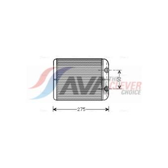 Système de chauffage AVA QUALITY COOLING OEM 7l0819031a