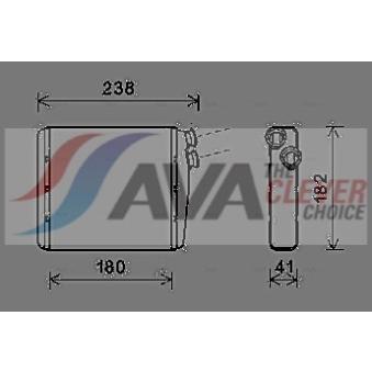Système de chauffage AVA QUALITY COOLING VOA6163