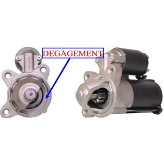 Démarreur CEVAM 3126 pour DODGE STRATUS 1.8 TDCi - 110cv