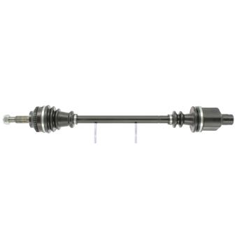 Arbre de transmission avant droit CEVAM 5361Z2 pour NISSAN KUBISTAR dCi 85 - 84cv