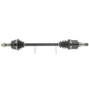 Arbre de transmission avant gauche CEVAM 7373 pour CITROEN NEMO 1.4 - 73cv