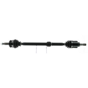 Arbre de transmission avant droit CEVAM 7582 pour HYUNDAI IX55 1.6 - 110cv